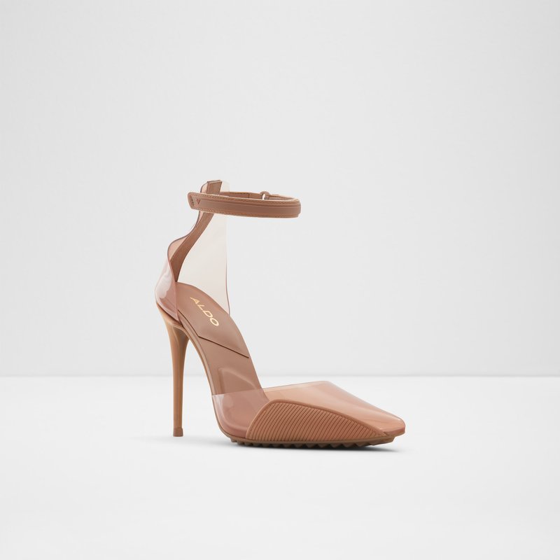 Women's Aldo Invisi High Heels Bone | 6298-WPAYH