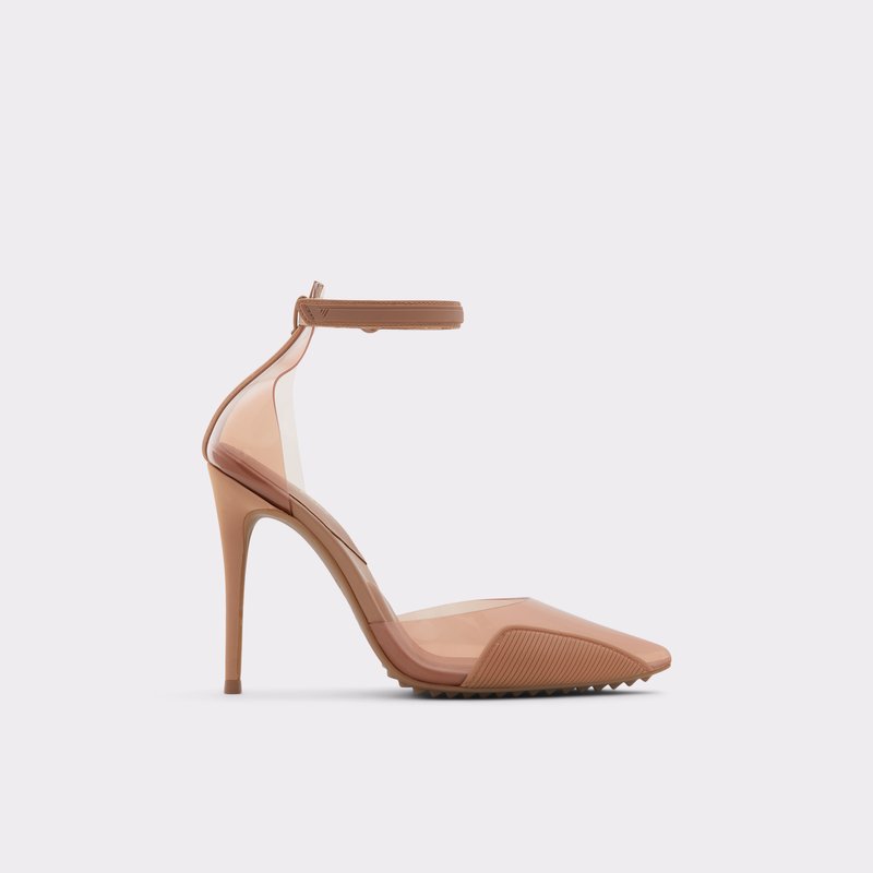 Women\'s Aldo Invisi High Heels Bone | 6298-WPAYH