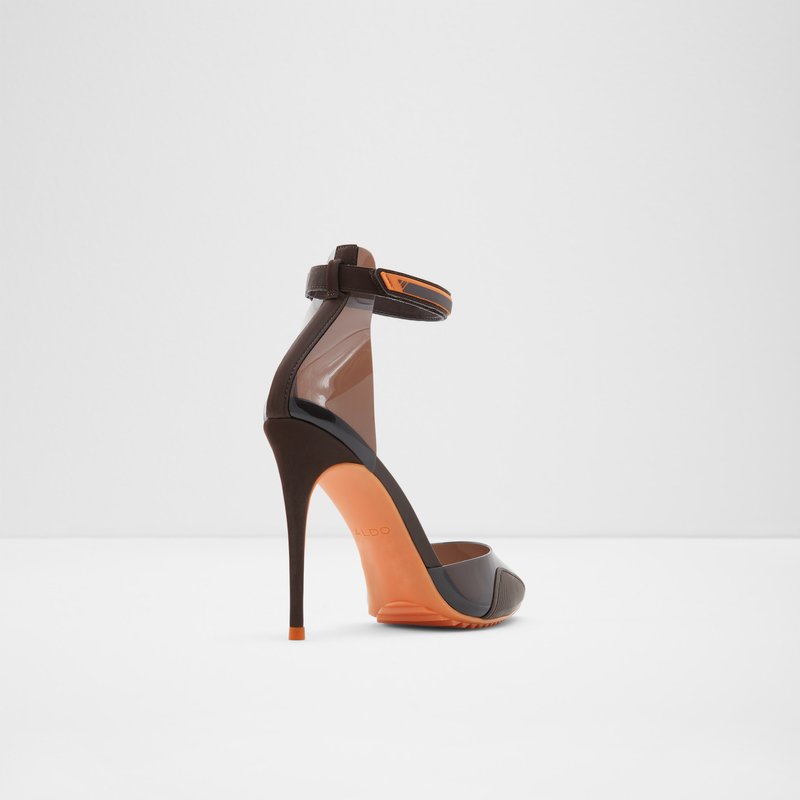 Women's Aldo Invisi High Heels Brown | 3540-UICZB