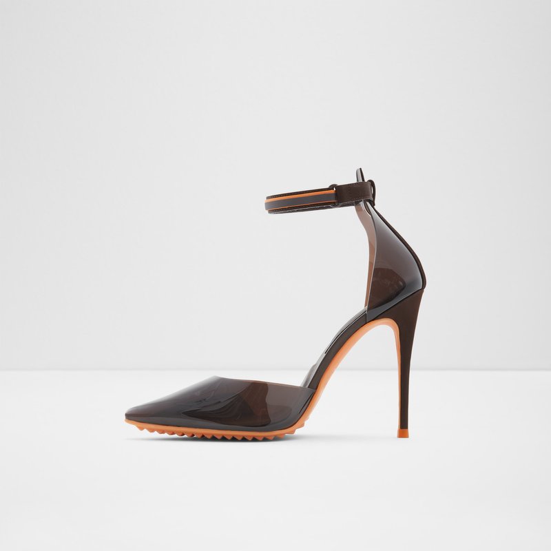Women's Aldo Invisi High Heels Brown | 3540-UICZB
