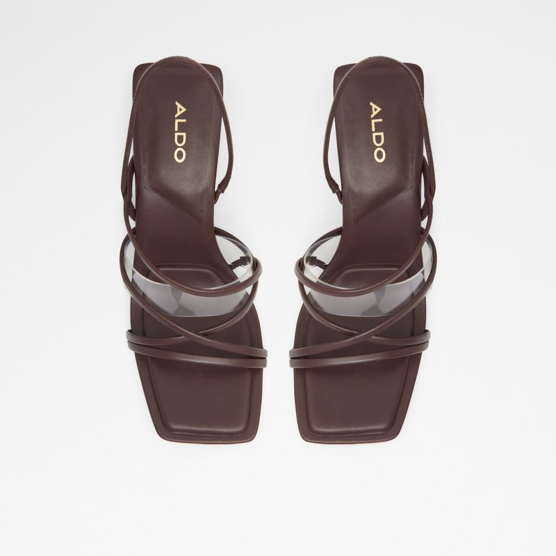 Women's Aldo Jennifer High Heels Brown | 0892-ZCGJK