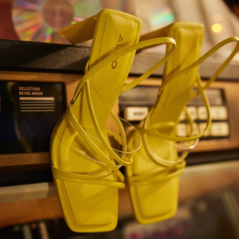 Women's Aldo Jennifer High Heels Light Green | 5390-GZBJQ