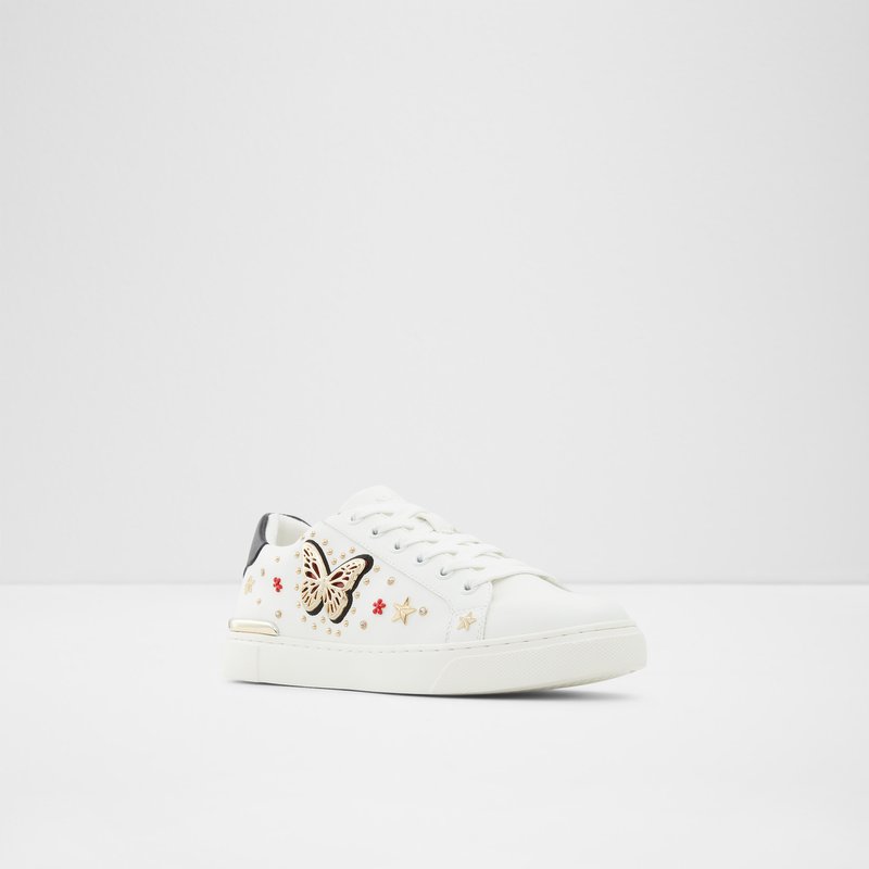 Women's Aldo Jerili Low Sneakers White | 1482-DSULF