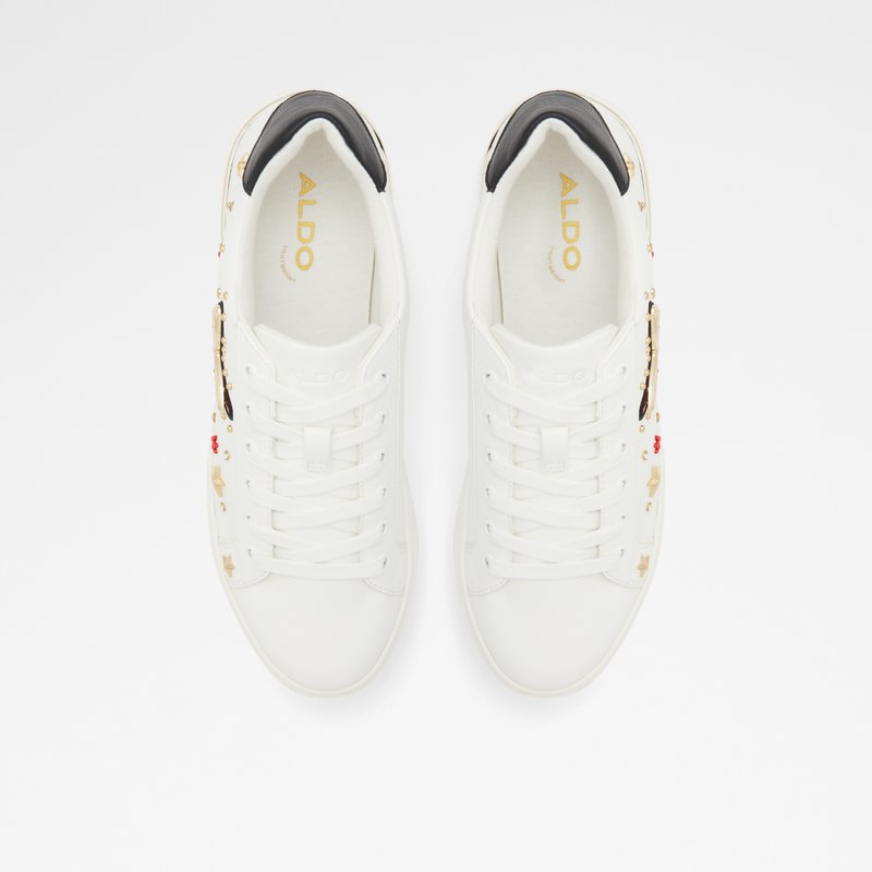 Women's Aldo Jerili Low Sneakers White | 1482-DSULF