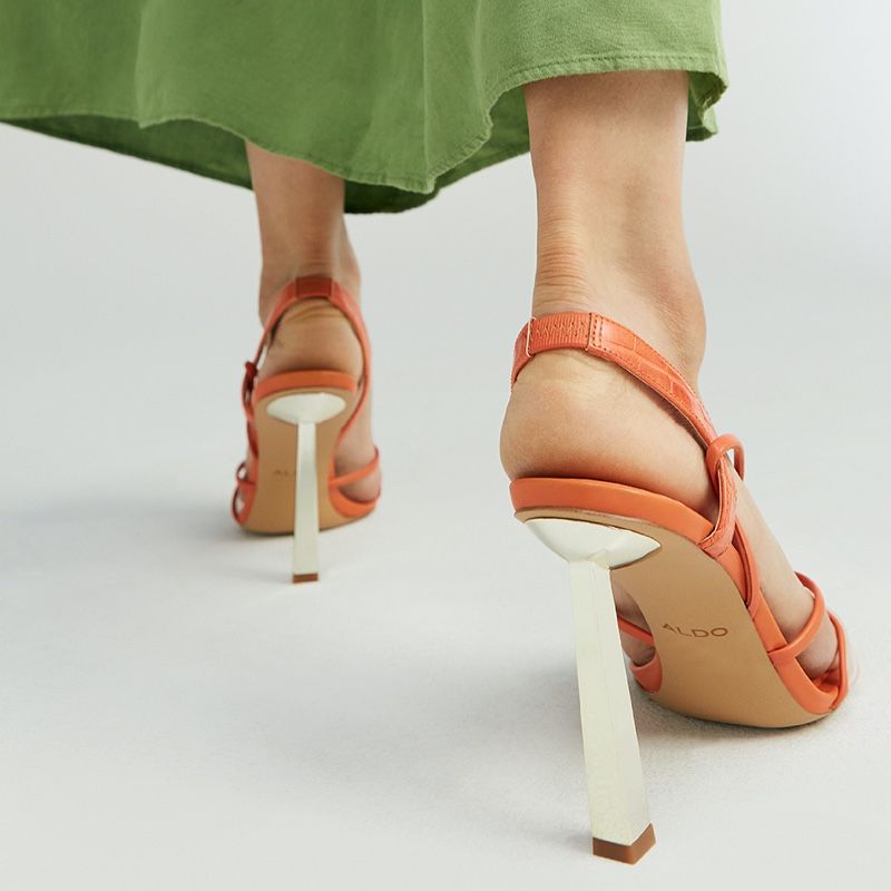 Women's Aldo Juliet High Heels Light Orange | 8912-CIZRA
