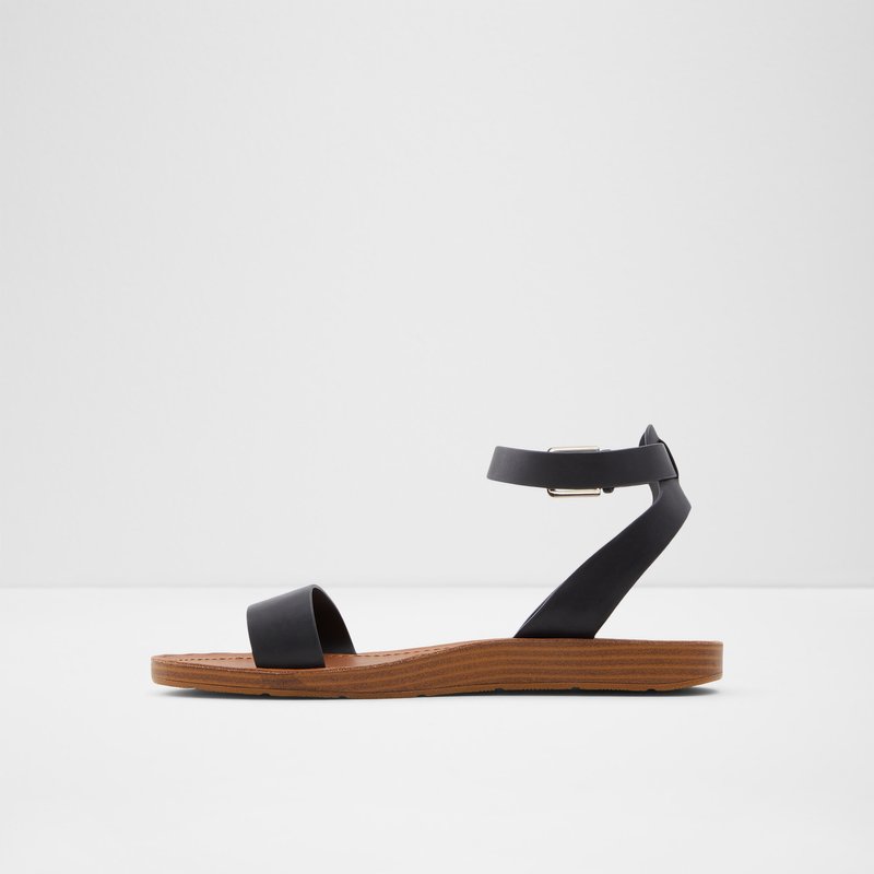 Women's Aldo Kedaredia Flat Sandals Black | 0514-MNSZA