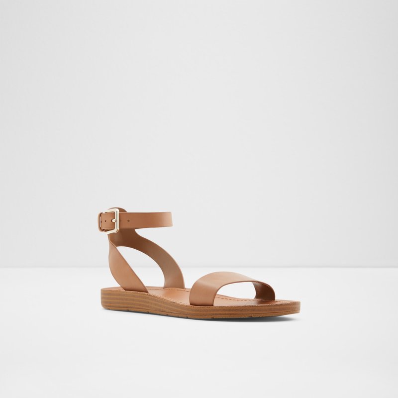Women's Aldo Kedaredia Flat Sandals Brown | 9348-LEDJO