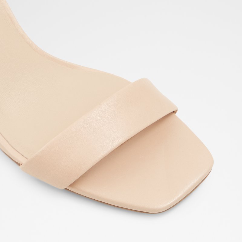 Women's Aldo Kedeaviel Block Heels Beige | 3459-BQCPY