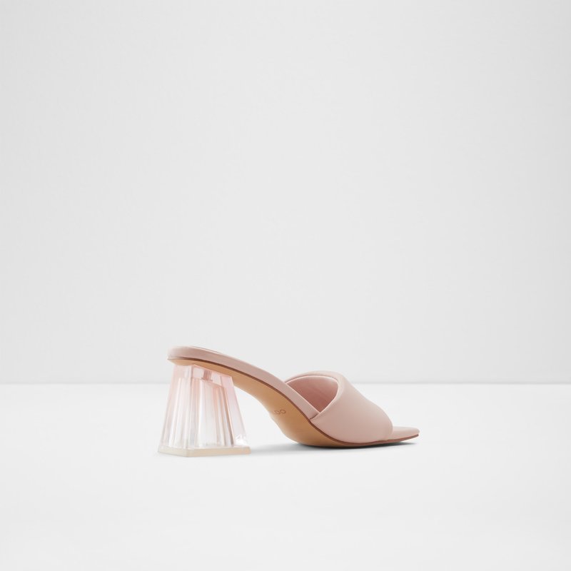 Women's Aldo Kylah Block Heels Light Pink | 2781-NMWEI