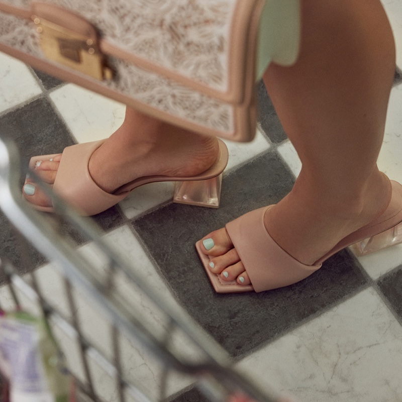 Women's Aldo Kylah Block Heels Light Pink | 2781-NMWEI