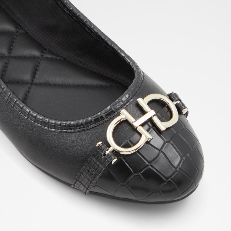 Women's Aldo Laabelle Ballerinas Black | 0136-GIVWM