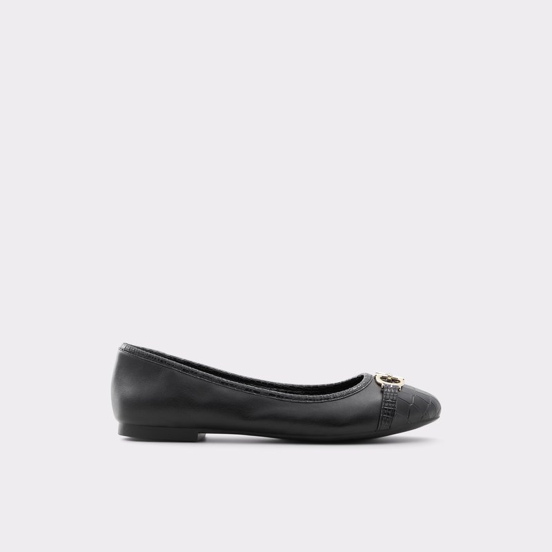 Women\'s Aldo Laabelle Ballerinas Black | 0136-GIVWM