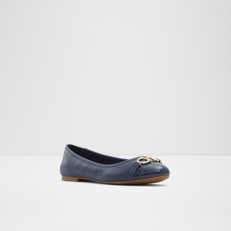 Women's Aldo Laabelle Ballerinas Navy | 9876-SMYZR
