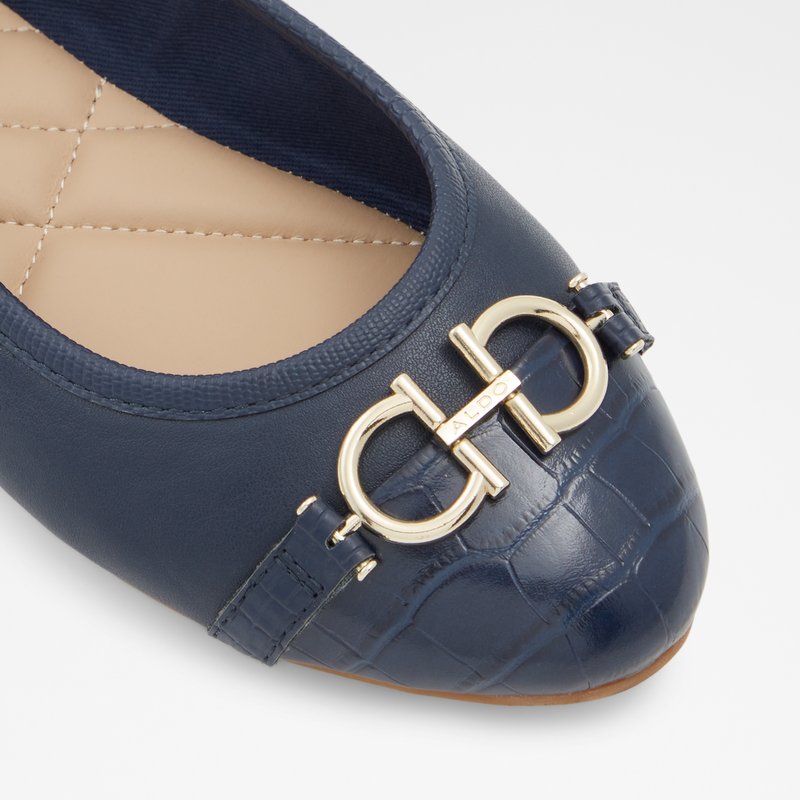 Women's Aldo Laabelle Ballerinas Navy | 9876-SMYZR