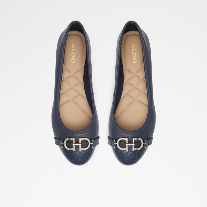Women's Aldo Laabelle Ballerinas Navy | 9876-SMYZR