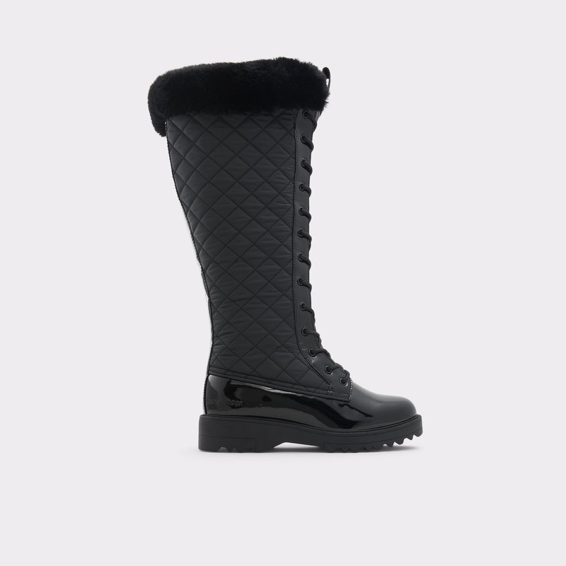 Women\'s Aldo Laralima Knee High Boots Black | 2893-VRHWG