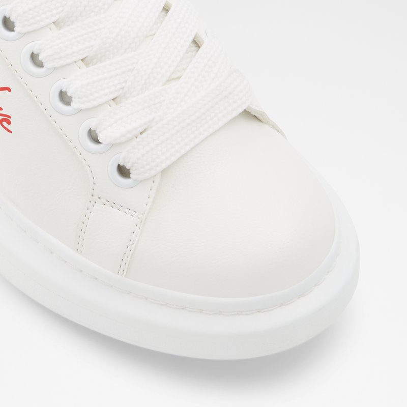 Women's Aldo Larealin Low Sneakers White | 6794-ZAFLN