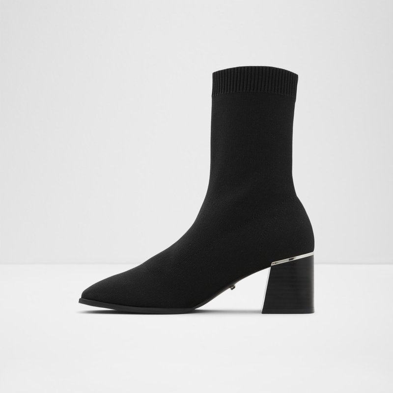 Women's Aldo Larrgodia Sock Boots Black | 9218-OUGAT
