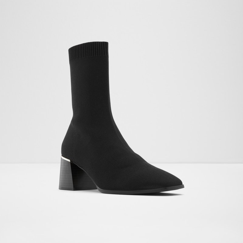 Women's Aldo Larrgodia Sock Boots Black | 9218-OUGAT
