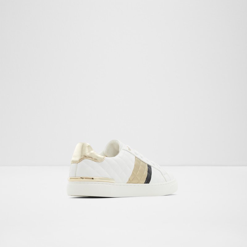 Women's Aldo Lilito Low Sneakers White | 4836-DGCRS