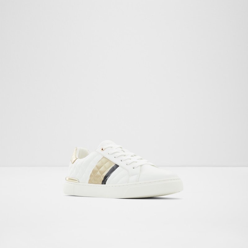 Women's Aldo Lilito Low Sneakers White | 4836-DGCRS