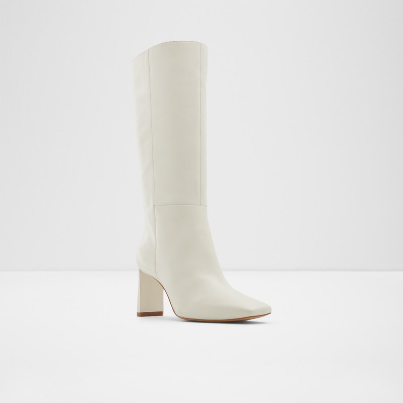Women's Aldo Lille Dress Boots White | 7194-BDGRX