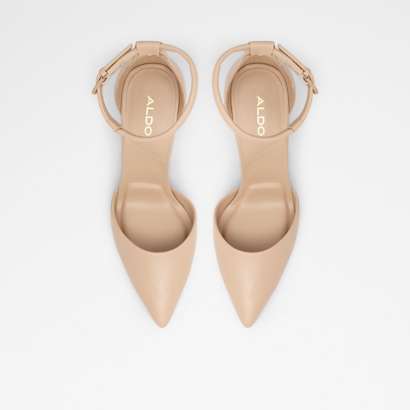 Women's Aldo Lilya Pumps Bone | 1038-ICGJU