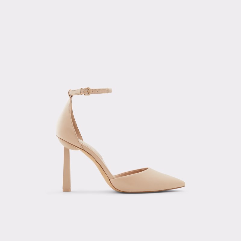 Women\'s Aldo Lilya Pumps Bone | 1038-ICGJU