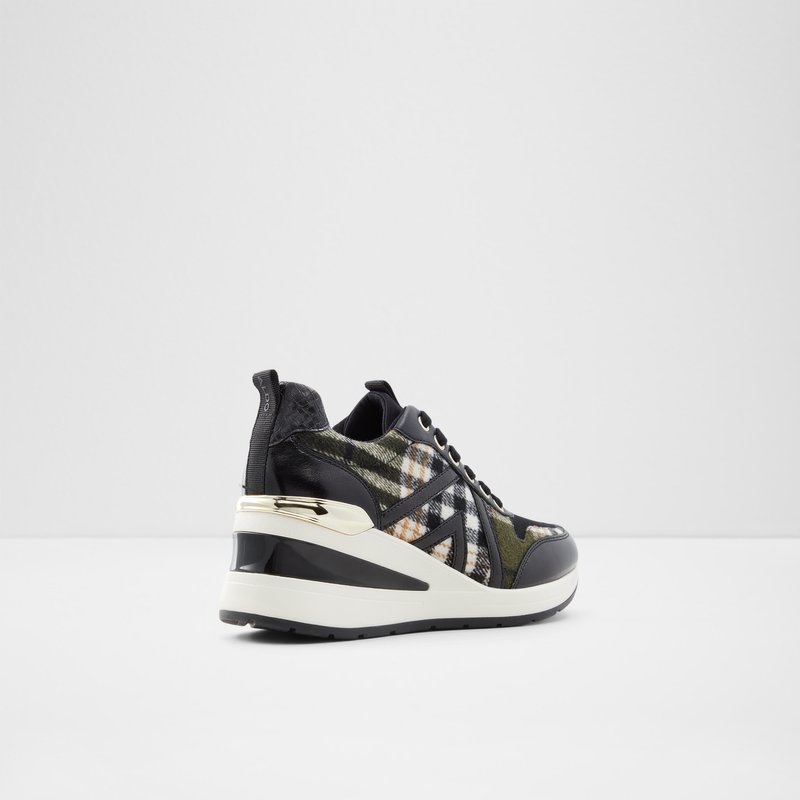 Women's Aldo Limar Low Sneakers Black | 3892-WULOK