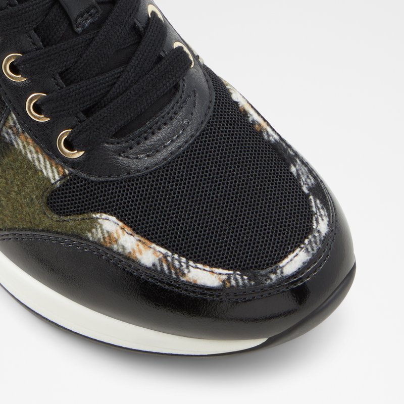 Women's Aldo Limar Low Sneakers Black | 3892-WULOK