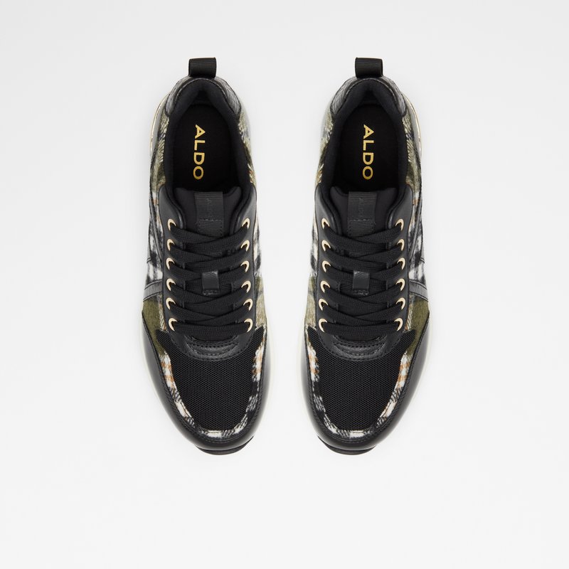 Women's Aldo Limar Low Sneakers Black | 3892-WULOK
