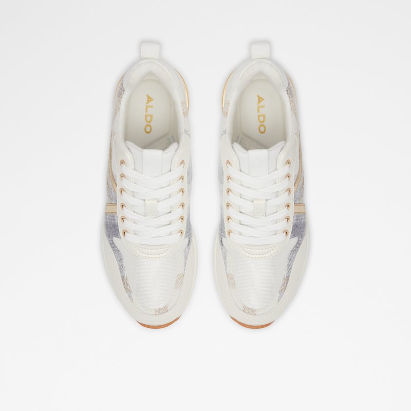 Women's Aldo Limar Low Sneakers White | 7243-AKIJN