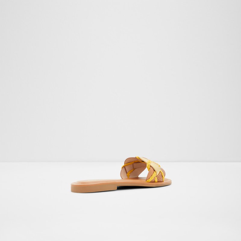Women's Aldo Lothelalian Flat Sandals Brown | 2963-FBVRX