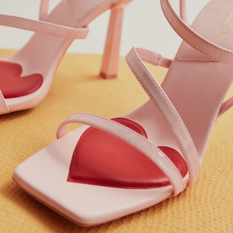 Women's Aldo Luvly High Heels Pink | 0549-GUXYK