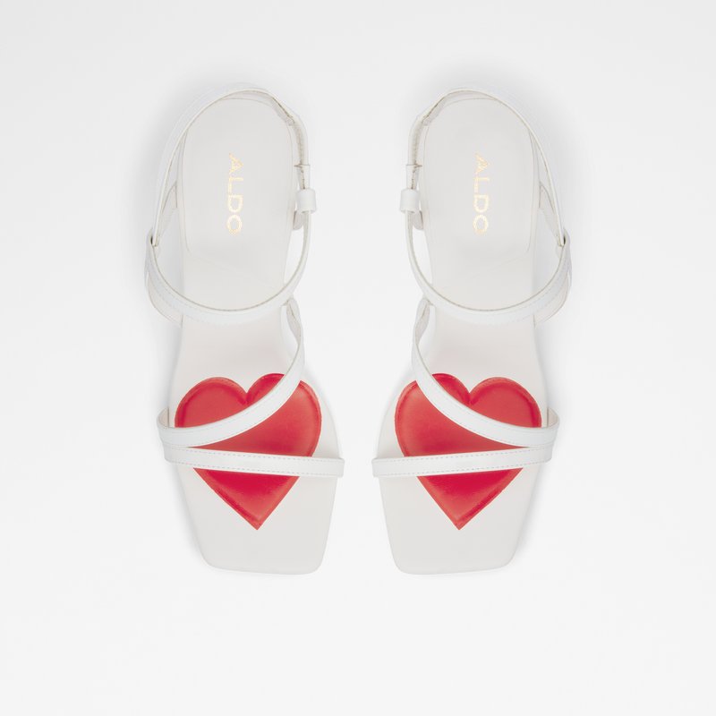 Women's Aldo Luvly High Heels White | 0147-XHQGY