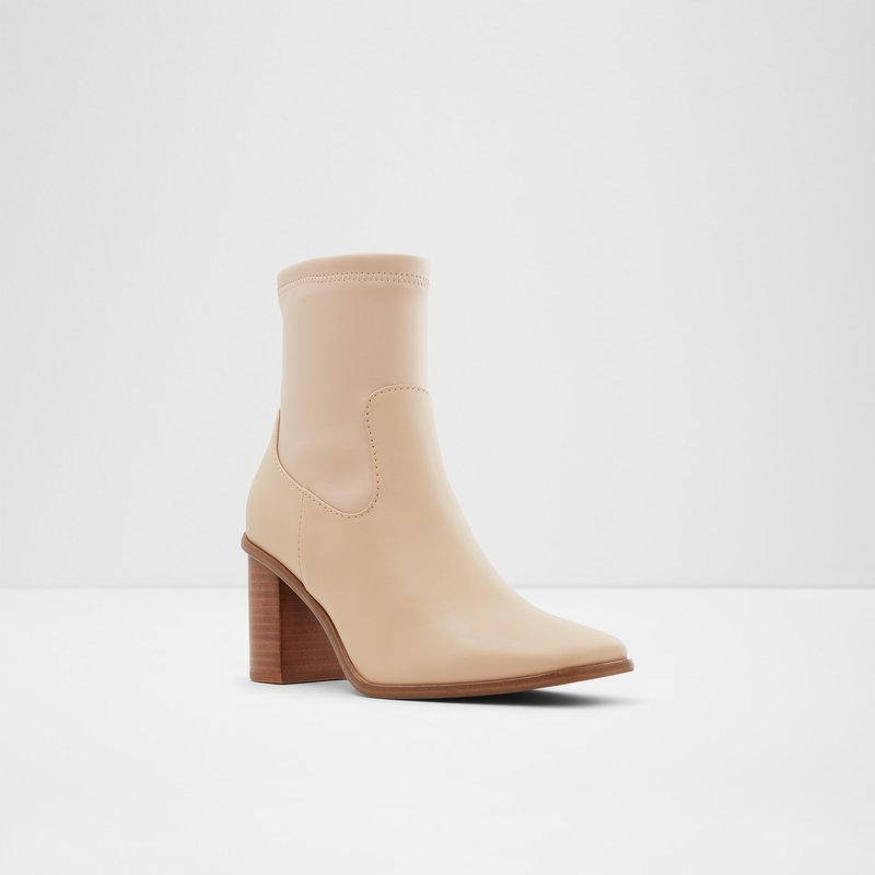Women's Aldo Marta Sock Boots Bone | 5973-YSBOE