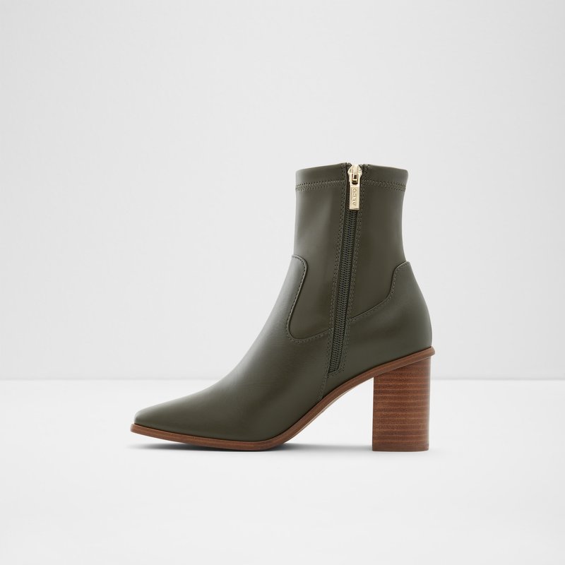 Women's Aldo Marta Sock Boots Khaki | 9028-CHAFS