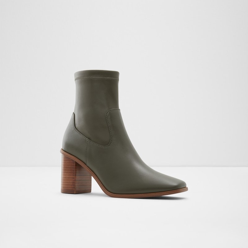 Women's Aldo Marta Sock Boots Khaki | 9028-CHAFS