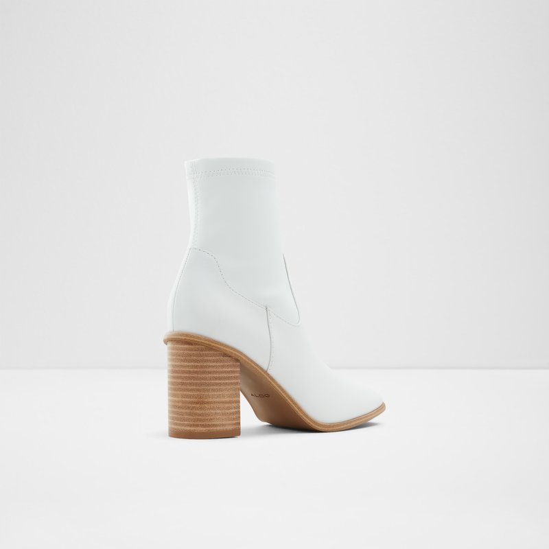 Women's Aldo Marta Sock Boots White | 4390-EYCKV