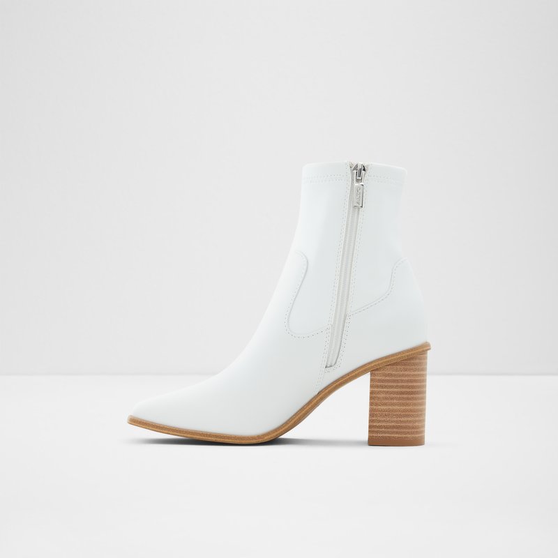 Women's Aldo Marta Sock Boots White | 4390-EYCKV