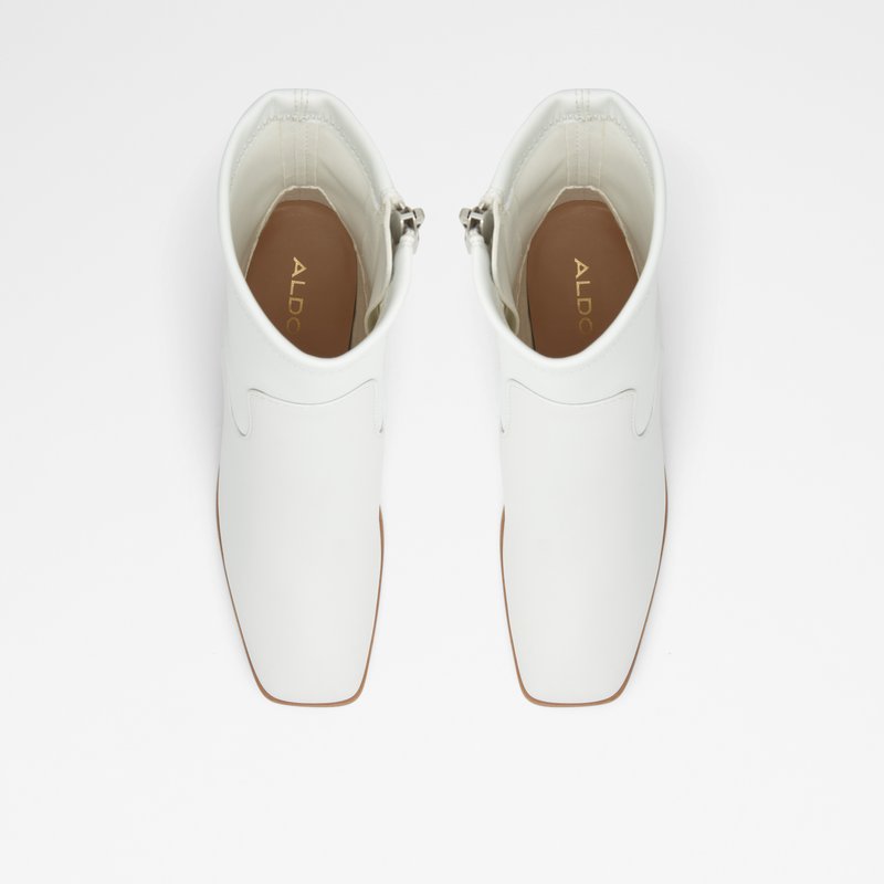 Women's Aldo Marta-w Sock Boots White | 7380-JGUQF
