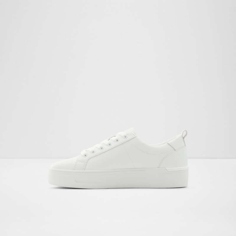 Women's Aldo Meadow Lace Up Sneakers White | 8302-GQRWC