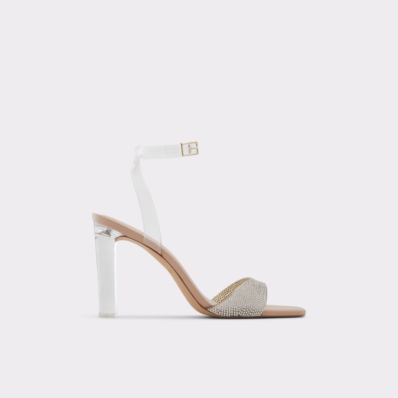 Women\'s Aldo Miracia High Heels Clear | 0182-EAPBT