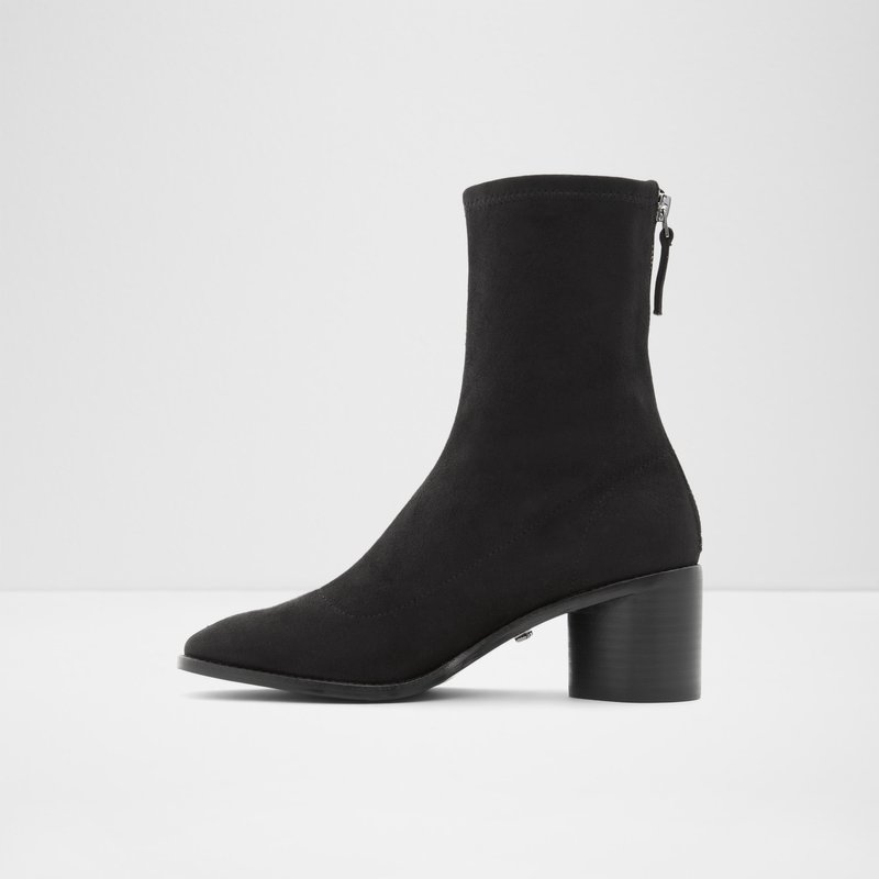 Women's Aldo Nelyaflex Sock Boots Black | 1642-OXWRQ