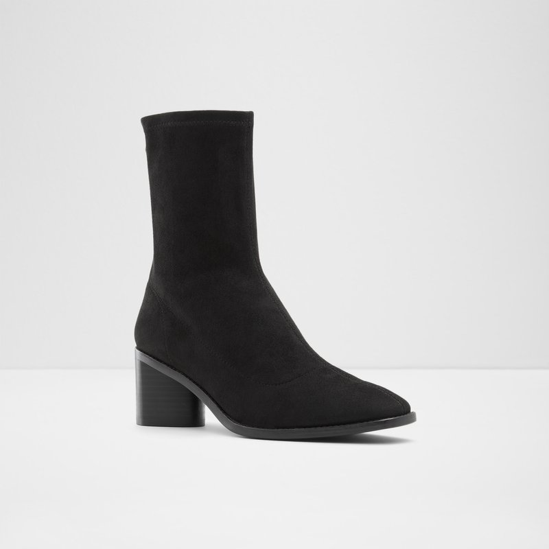Women's Aldo Nelyaflex Sock Boots Black | 1642-OXWRQ