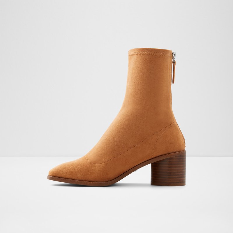 Women's Aldo Nelyaflex Sock Boots Brown | 2738-BPYJC