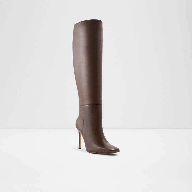 Women's Aldo Oluria Knee High Boots Brown | 6370-DSWXO