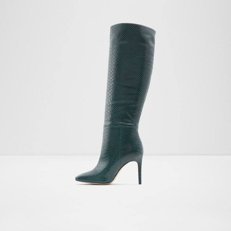 Women's Aldo Oluria Knee High Boots Green | 2305-YHNJK