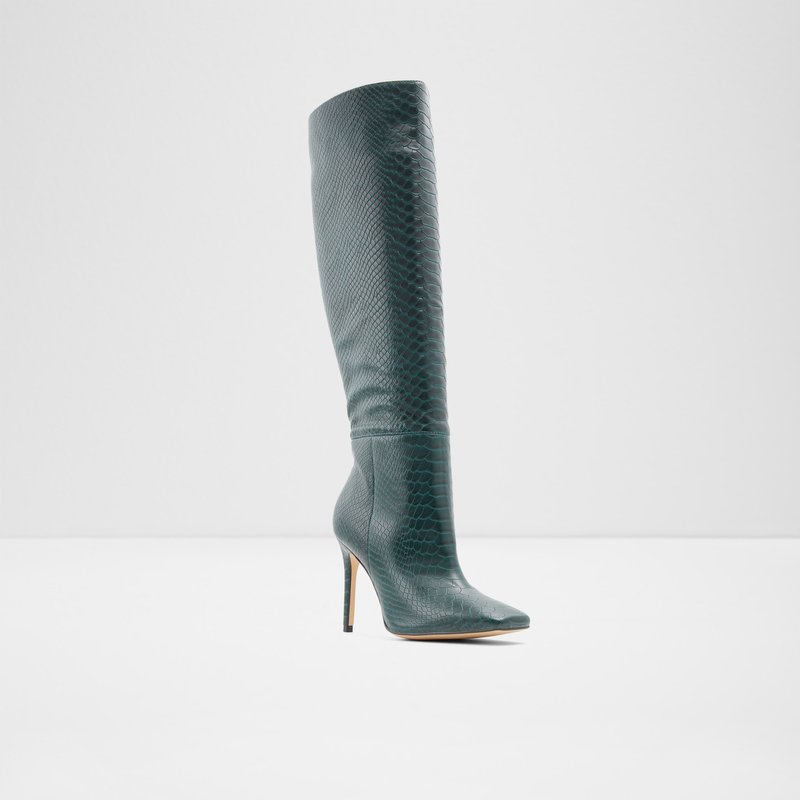 Women's Aldo Oluria Knee High Boots Green | 2305-YHNJK