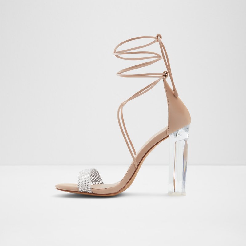 Women's Aldo Onardonia High Heels Light Beige | 0613-XSQNG